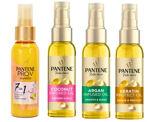 Pantene Pro-V Keratin, Argan, Coconut Infused Oil & Weightless Hair Oil 100ml - Picture 1 of 5