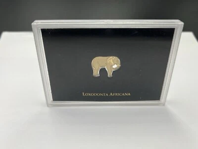 ULTRA RARO JOHNSON MATTHEY WWF ELEFANTE 5 GRAMOS ORO 999 CON ESTUCHE ORIGINAL Foto 1 de 4