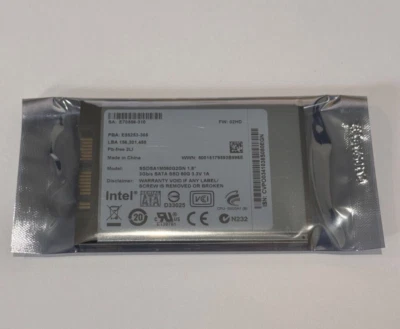 Intel SSDSA1M080G2GN 80GB 1.8 inch SATA SSD - Image 1 of 2