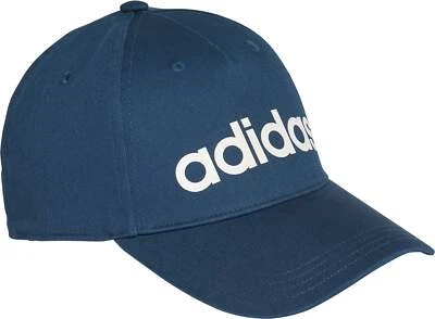 adidas Daily Cap Blue Adjustable Cotton Snapback Hat Stylish Mens Womens Adults