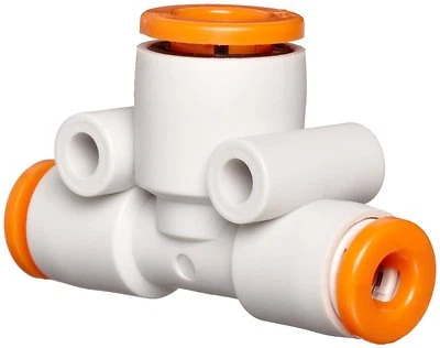 CROWDER'S SMC KJT03-07 PBT Push-To-Connect Tube Fitting, Branch Tee, 5/32" Tube