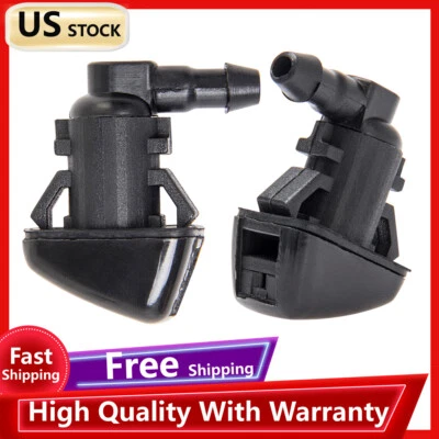 Распылитель насадок омывателя ветрового стекла для 2008-2010 Ford F-250 F-350 Super Duty 2 шт. - Изображение 1 из 4