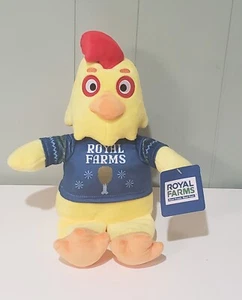 Nwt Royal Farms Chickenpalooza Stuffed Chicken Plush Animal 11" RoFo - Picture 1 of 3