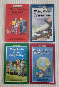 Set Of 4 DISCOVERY READERS Leveled Guided Early Reading Science Gr 2-4 - Picture 1 of 2