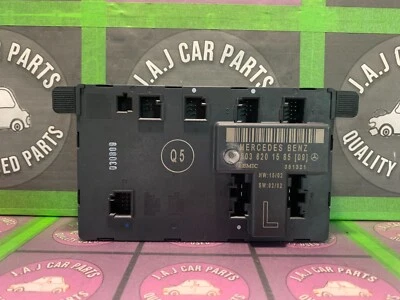 2004 MERCEDES-BENZ C320 FRONT LEFT DOOR CONTROL MODULE (A 203 820 15 85) OEM - Image 1 of 4