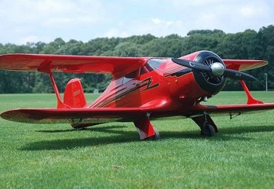 1/5  Scale Beechcraft D-17S Stagger wing 86in Span RC Airplane PDF Plans on a CD - Image 1 of 4