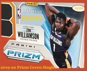 Prizm Prizms 2019-20 verde singles SP's - Imagen 1 de 72
