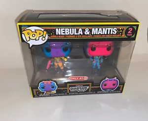 Funko POP! Guardians of the Galaxy Nebula & Mantis Blacklight Target New In Hand - Picture 1 of 2