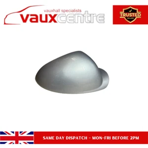 VAUXHALL INSIGNIA DRIVERS SIDE MAGNETIC FLIP CHIP SILVER GWD DOOR MIRROR COVER - Picture 1 of 3
