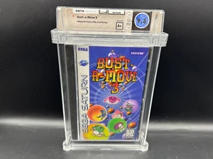 Bust-a-Move 3 Sega Saturn WATA 9.6 A+ FACTORY SEALED MINT NOT VGA - Picture 1 of 6