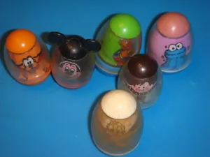 1970er Ära Weeble-Woobles, Disney, Sesamstraße, Mickey, Donald, Pluto, Ernie - Bild 1 von 5