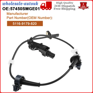 Front Right ABS Sensor For Honda Civic 2006-2012 Wheel Speed Sensor 57450SMGE01 - Picture 1 of 8