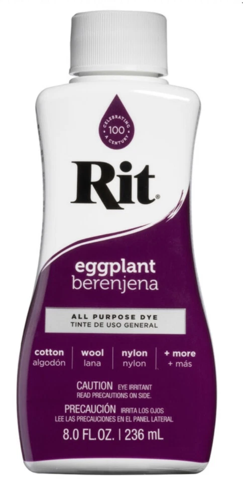 Rit Liquid Dye, Eggplant Purple, 8 oz - Image 1 of 1