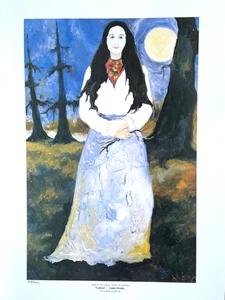 GEORGE RODRIGUE SAGA OF THE CAJUNS-TRAITEUR-CAJUN HEALER-18X24 #LTD w/COA - Picture 1 of 7