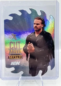 2025 AEW Skybox Metal Universe Hangman Adam Page Cut Above - Bild 1 von 2