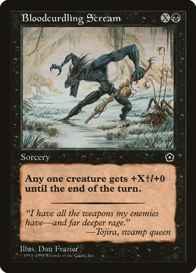 MTG Bloodcurdling Scream  - Portal Second Age #063 - Image 1 of 1