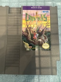 Crystalis (Nintendo NES, 1990) By SNK - Authentic - Clean - Label Damaged