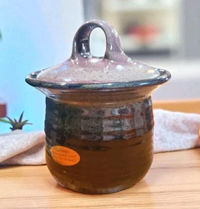 Vintage Studio Pottery Lidded Jar - Picture 1 of 14
