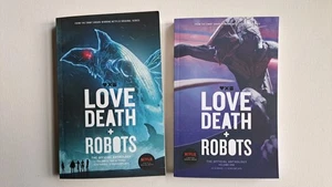 John Scalzi Love, Death + Robots Paperback Anthology Book Books Volume 1, 2 &3 - Foto 1 di 13