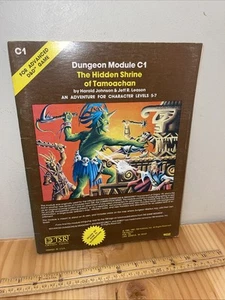 Advanced Dungeons & Dragons Module C1 Hidden Shrine of Tamoachan TSR 1981 d&d NM - Imagen 1 de 8
