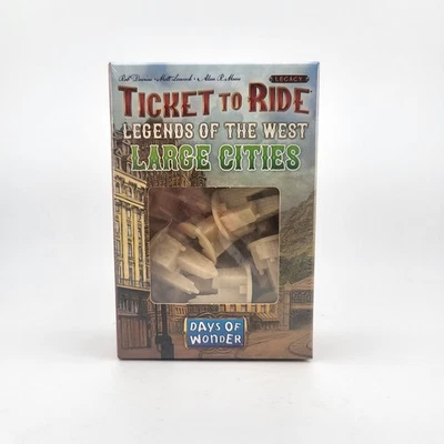 Ticket to Ride Large Cities (Legends of the West) (New and Factory Sealed) Promo - Image 1 of 4