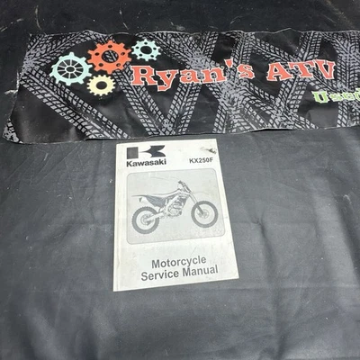 Kawasaki Moto KX250F 2013 manual de servicio P/N 99924-1459-31 B1 Foto 1 de 3