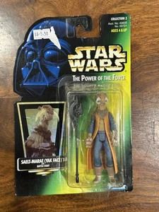 Vintage Star Wars Saelt-Marae Yak Face Figur POTF Kenner 1997 Neu Sealed - Bild 1 von 2
