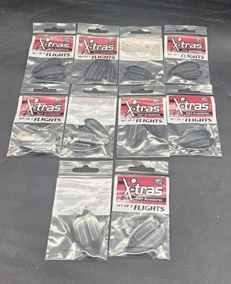 Dart Flights Pentathlon HD 150 批量 (10) 包 3 件 NOS Vortex — 第 1/4 张图片