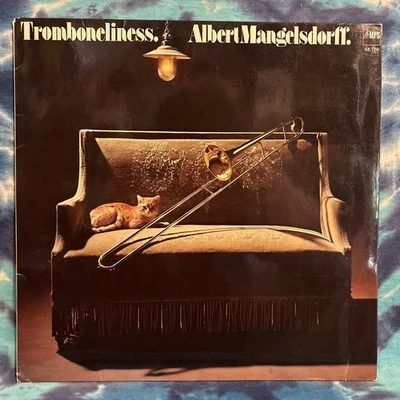 Albert Mangelsdorff LP Tromboneliness AUTOGRAPHED Signed 1977 German Import Foto 1 de 4