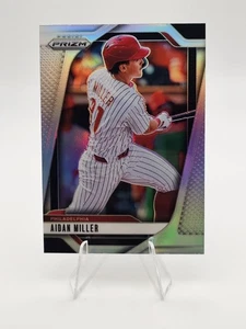 2025 Panini Prizm #141 Aidan Miller Silver Prizm Philadelphia Phillies  - Bild 1 von 2