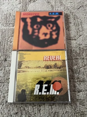 REM R.E.M. 2 CD Lot - Monster (1994) & Reveal (2001) Alternative Rock Foto 1 de 3