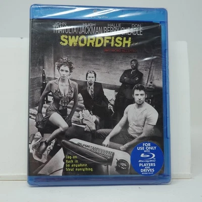 Swordfish Blu-ray 2001 John Travolta Hugh Jackman Halle Berry - Image 1 of 2