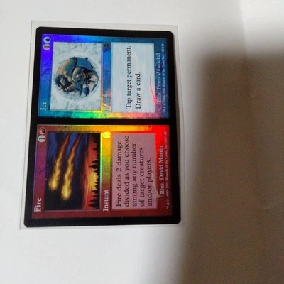 MTG Fire Ice Foil English Version ENG APC Vintage Legacy Commander - Image 1 of 2