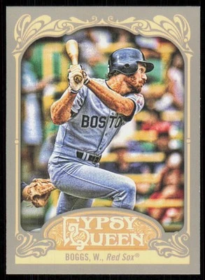 2012 Topps Gypsy Queen Wade Boggs Boston Red Sox #248 - Image 1 of 2