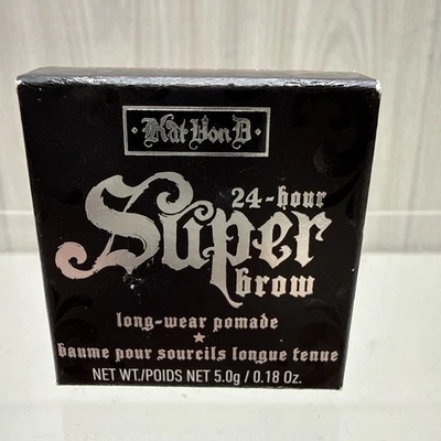 Brand New Kat Von D Super SCARLET Long Wear Pomade Brow 5.0g / 0.18 oz - Image 1 of 4