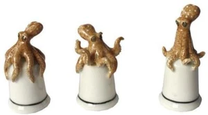 KLIMA M120 Dés à coudre Thimbles - LES 3 PIEUVRES BRUNES - Picture 1 of 1