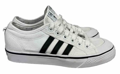 Adidas Nizza Originals mens Size 5 CQ2333 White Low Top (U) - Image 1 of 4