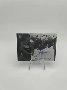 2022-23 Black Shaedon Sharpe Smoke Show Rookie Auto Autograph RC #16/30 - Picture 1 of 3