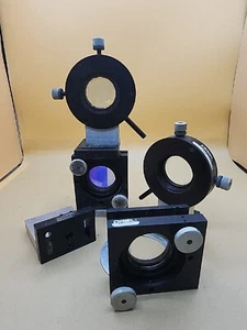 Oriel mirror mount Lens 17920 on optical Laser 17330 Vintage Untested - Picture 1 of 16