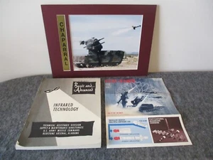 VIETNAM US ARMY MISSILE COMMAND 1965 INFRARED TECH BOOK+GEN DYNAMICS/CHAPARRAL++ - Picture 1 of 24