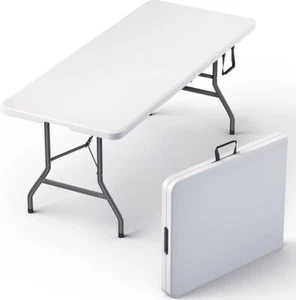Portable Folding Picnic Table for Camping, Parties, and Outdoor Events - Picture 1 of 6