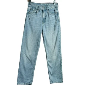 Gap Teen Sky-High Loose Jeans Size 10 Light Wash - Picture 1 of 9