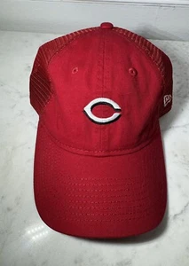 Cincinatti Reds Damen Strapback Mütze Kappe New Era 9 Twenty atmungsaktiv rot Stoff - Bild 1 von 5