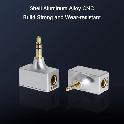 Headphone Adapter 3.5mm 2.5mm Jack Male to 4.4mm Female Connector Player Devices - Image 1 of 4