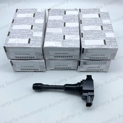 6x Ignition Coils for Infiniti EX37 FX37 Q40 Q60 Q70 QX70 M56 G37 370Z 3.7L 5.0L — 第 1/4 张图片