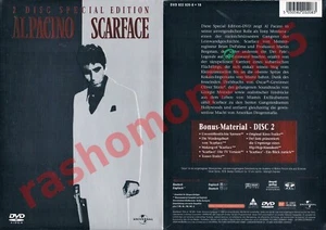 DVD SCARFACE (1983) Al Pacino Michelle Pfeiffer Brian De Palma Uncut Schuber NEU - Bild 1 von 1