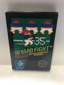 10-Yard Fight (Nintendo Entertainment System, 1985) CIB, scatola aperta, carrello - Foto 1 di 8