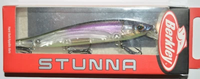 berkley stunna slow sinking jerkbait 4 3/8" 1/2oz northern lights - Image 1 of 4