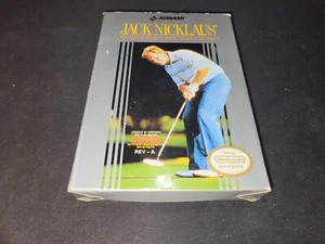 Jack Nicklaus Greatest 18 Holes of Major Championship Golf Nintendo NES EXCELENTE+CIB - Imagen 1 de 9