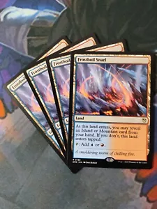 Frostboil Snarl x 4 | 7% Off 2+ | Aetherdrift | NM | MTG - Picture 1 of 1